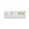 Get Together™ Sofá modular de 3 piezas, estándar, lino color crema