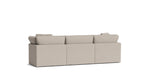Get Together™ Sofá modular de 3 piezas, estándar, piedra clara