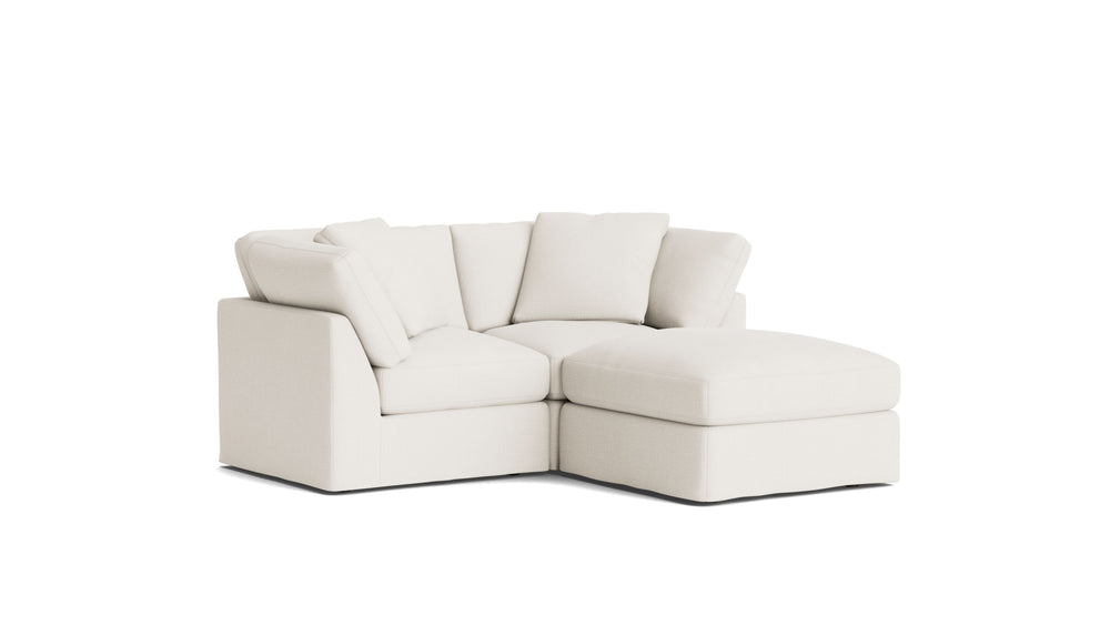 Get Together™ Seccional modular de 3 piezas, Estándar, Lino crema