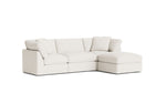 Get Together™ Seccional modular de 4 piezas, estándar, lino crema