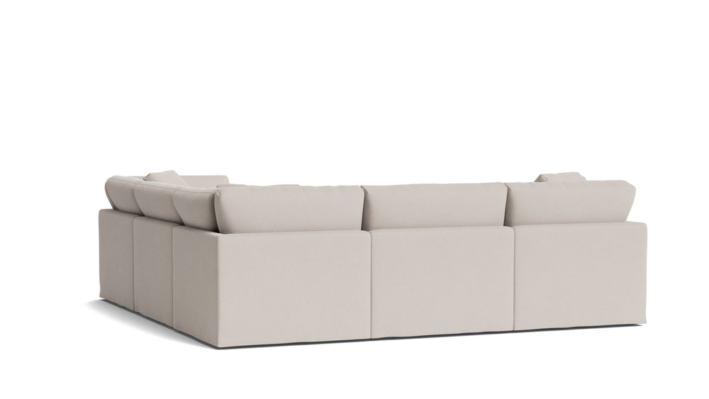 Get Together™ Seccional modular cerrado de 5 piezas, estándar, avena