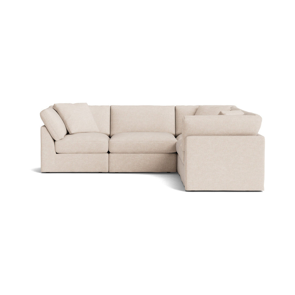 Get Together™ Seccional modular cerrado de 5 piezas, estándar, avena