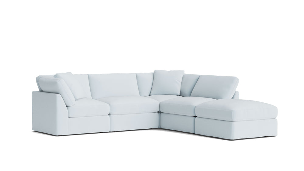 Get Together™ Seccional modular de 5 piezas, estándar, Cove