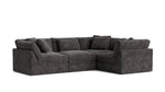 Get Together™ Seccional modular de 4 piezas cerrado, grande, trufa