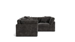 Get Together™ Seccional modular de 4 piezas cerrado, grande, trufa