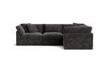 Get Together™ Seccional modular de 4 piezas cerrado, grande, trufa