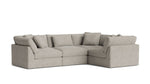 Get Together™ seccional modular de 4 piezas, cerrado, grande, avena