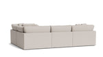 Get Together™ Seccional modular de 4 piezas, cerrado, grande, Arcilla