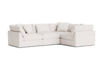 Get Together™ Seccional modular de 4 piezas, configuración cerrada, grande, Nomad Snow