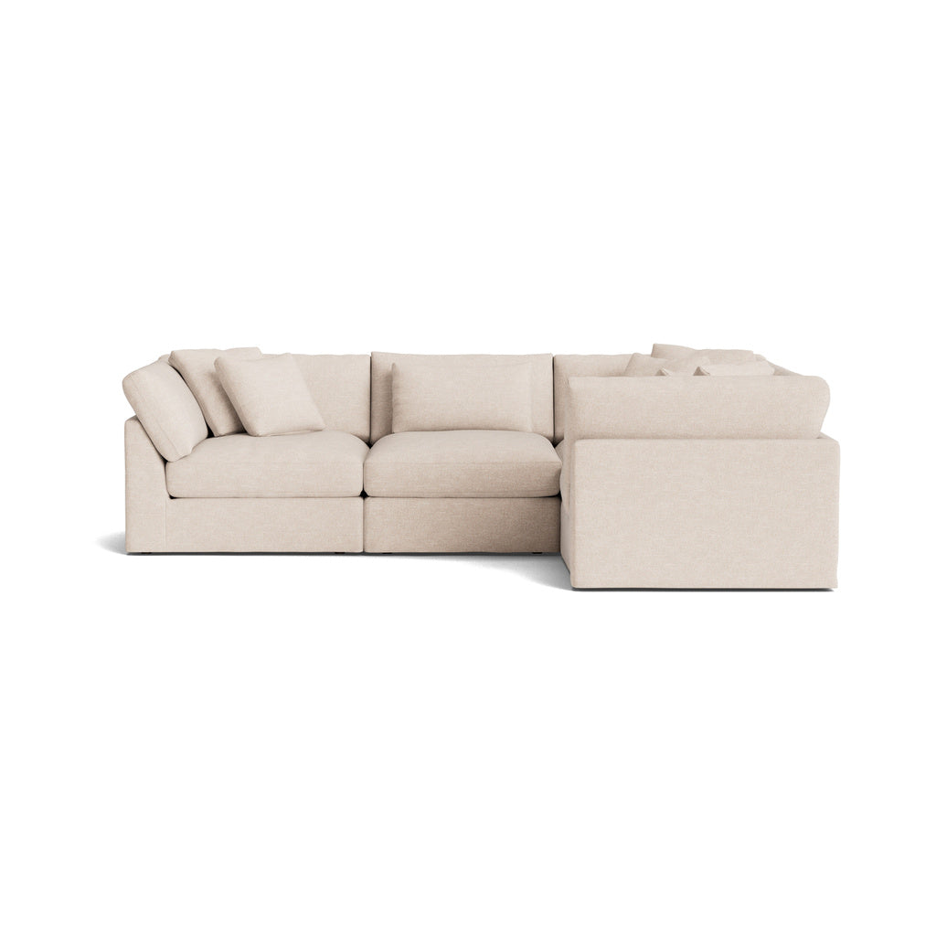 Get Together™ seccional modular cerrado de 4 piezas, grande, Sunbeam