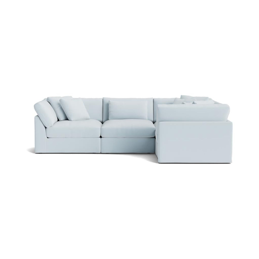 Get Together™ seccional modular de 4 piezas cerrado, grande, Cove