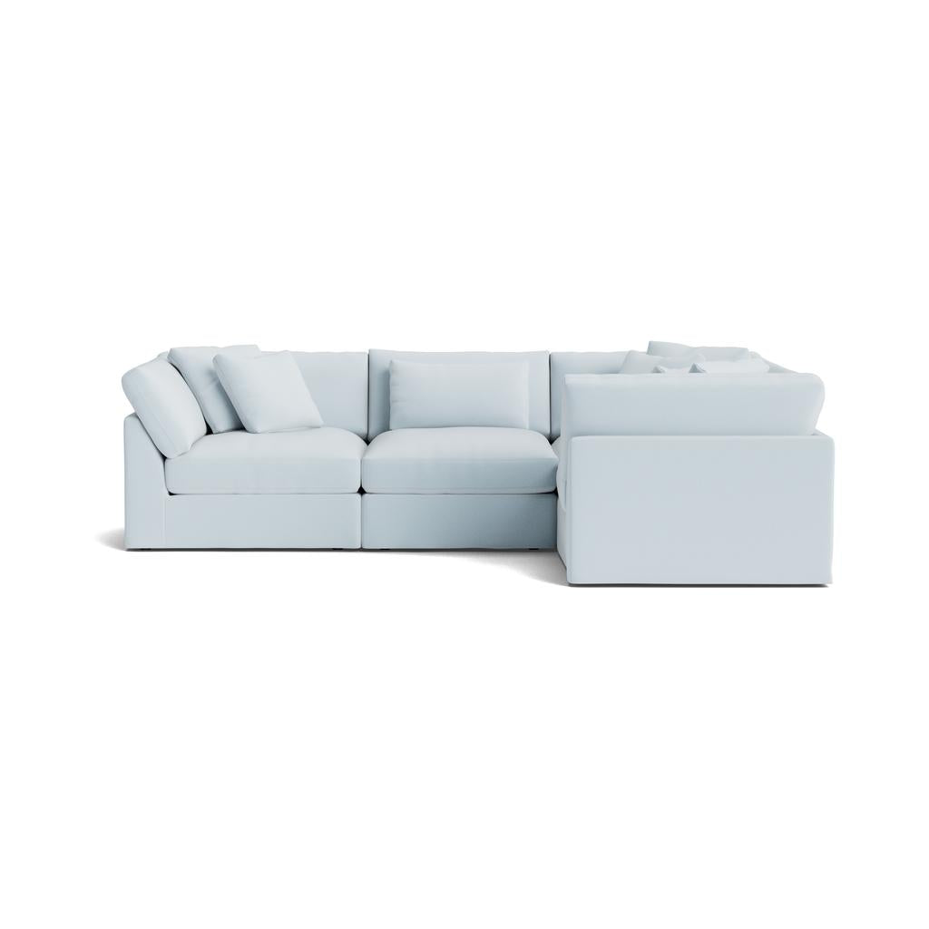 Get Together™ seccional modular de 4 piezas cerrado, grande, Cove