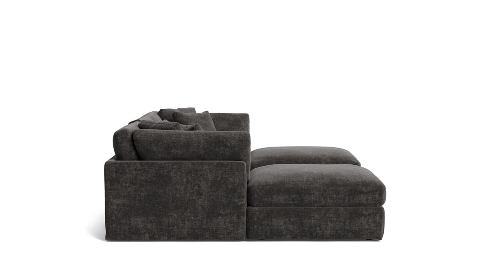 Get Together™ Seccional modular en U de 5 piezas, Grande, Trufa
