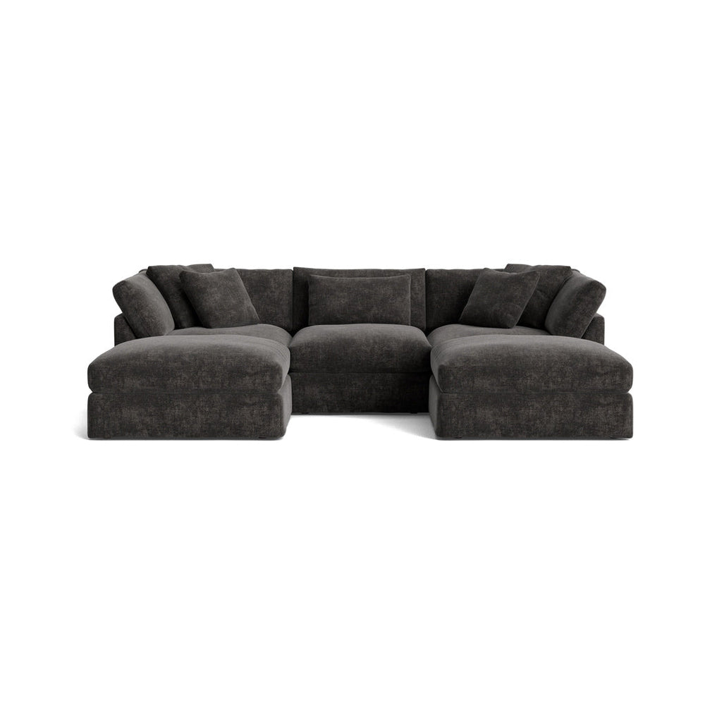 Get Together™ Seccional modular en U de 5 piezas, Grande, Trufa
