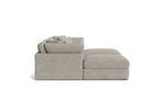 Get Together™ Seccional modular en U de 5 piezas, grande, color avena