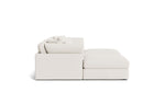 Get Together™ Seccional modular en U de 5 piezas, Grande, Lino crema