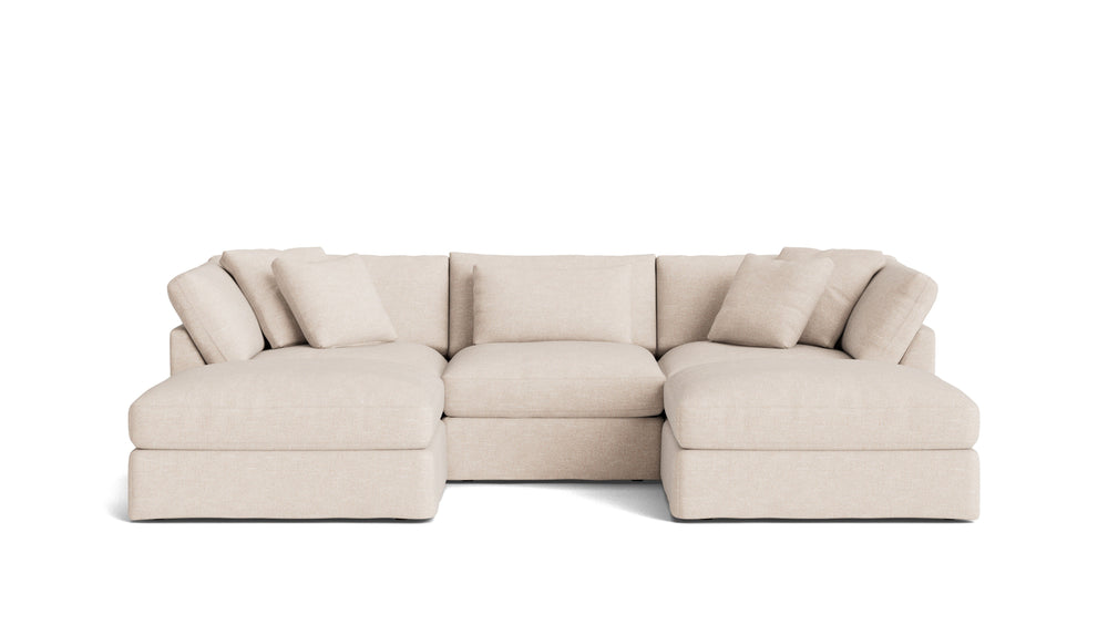 Get Together™ Seccional modular en U de 5 piezas, grande, Sunbeam