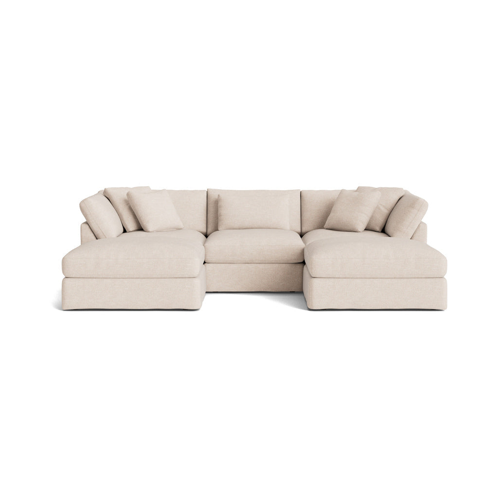 Get Together™ Seccional modular en U de 5 piezas, grande, Sunbeam