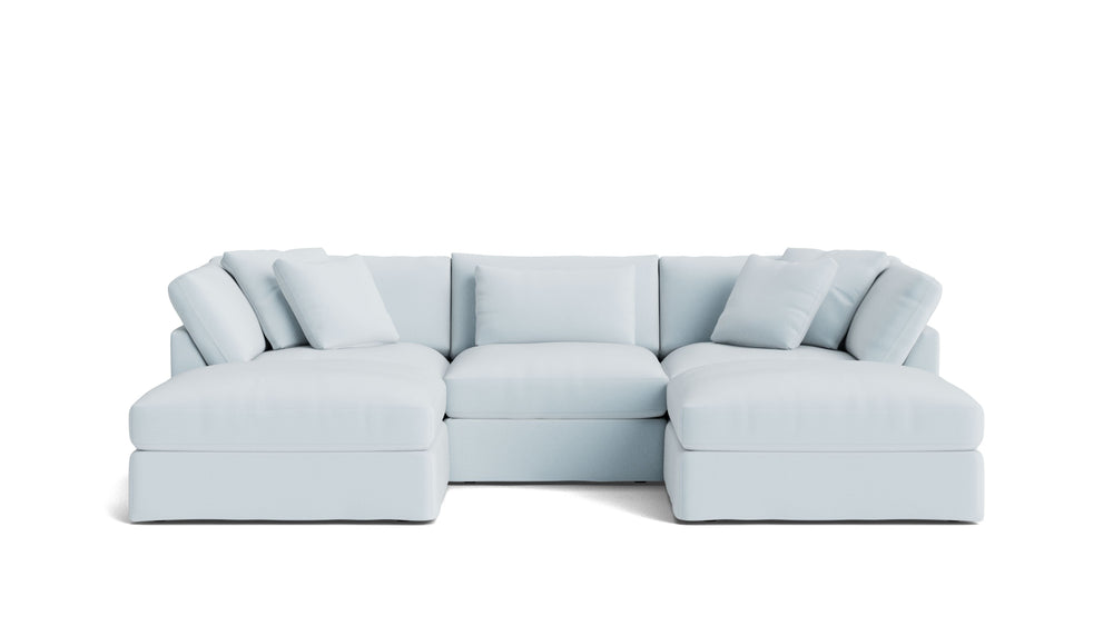 Get Together™ Seccional modular en forma de U de 5 piezas, Grande, Cove