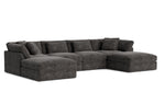 Get Together™ Seccional modular en U de 6 piezas, grande, trufa