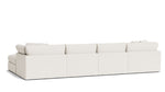 Get Together™ Seccional modular en forma de U de 6 piezas, grande, lino crema