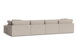 Get Together™ seccional modular en U de 6 piezas, grande, piedra clara