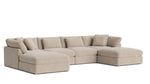 Get Together™ Seccional modular en U de 6 piezas, grande, avena
