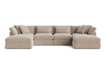 Get Together™ Seccional modular en U de 6 piezas, grande, avena