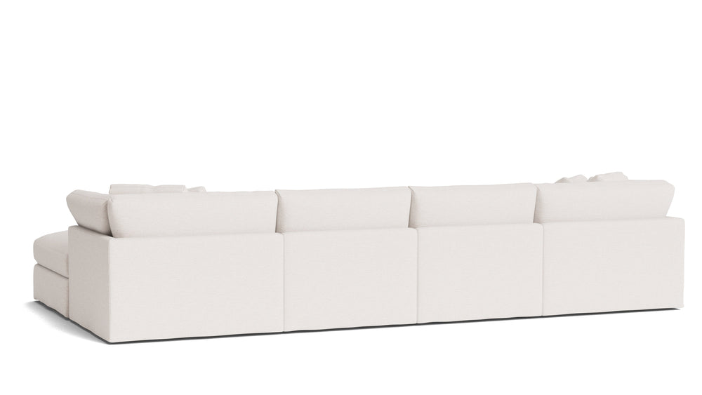 Get Together™ seccional modular en forma de U de 6 piezas, grande, Nomad Snow