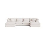 Get Together™ seccional modular en forma de U de 6 piezas, grande, Nomad Snow