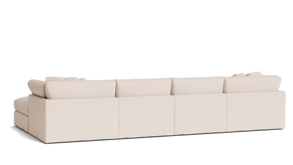 Get Together™ Seccional modular en forma de U de 6 piezas, grande, Rayo de sol