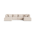 Get Together™ Seccional modular en forma de U de 6 piezas, grande, Rayo de sol