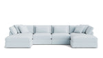Get Together™ Seccional modular en forma de U de 6 piezas, grande, Cove