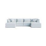 Get Together™ Seccional modular en forma de U de 6 piezas, grande, Cove