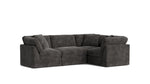 Get Together™ seccional modular de 4 piezas, cerrado, estándar, Trufa