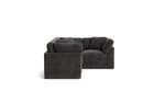 Get Together™ seccional modular de 4 piezas, cerrado, estándar, Trufa