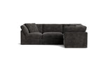 Get Together™ seccional modular de 4 piezas, cerrado, estándar, Trufa