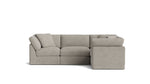 Get Together™ seccional modular de 4 piezas cerrado, estándar, avena