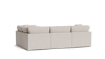 Get Together™ seccional modular de 4 piezas, cerrado, estándar, arcilla