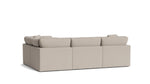 Get Together™ seccional modular de 4 piezas, cerrado, estándar, gris piedra claro