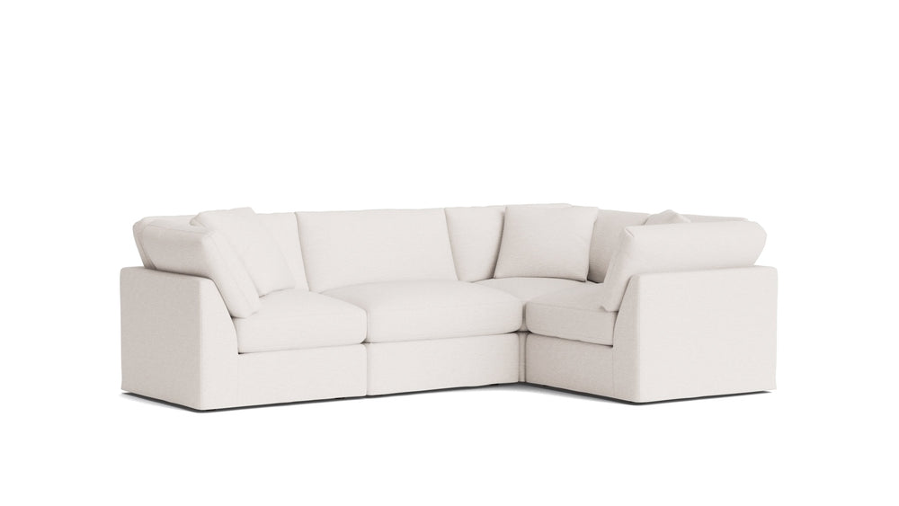 Get Together™ seccional modular de 4 piezas cerrado, estándar, avena
