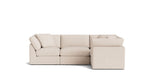 Get Together™ seccional modular de 4 piezas, cerrado, estándar, Sunbeam