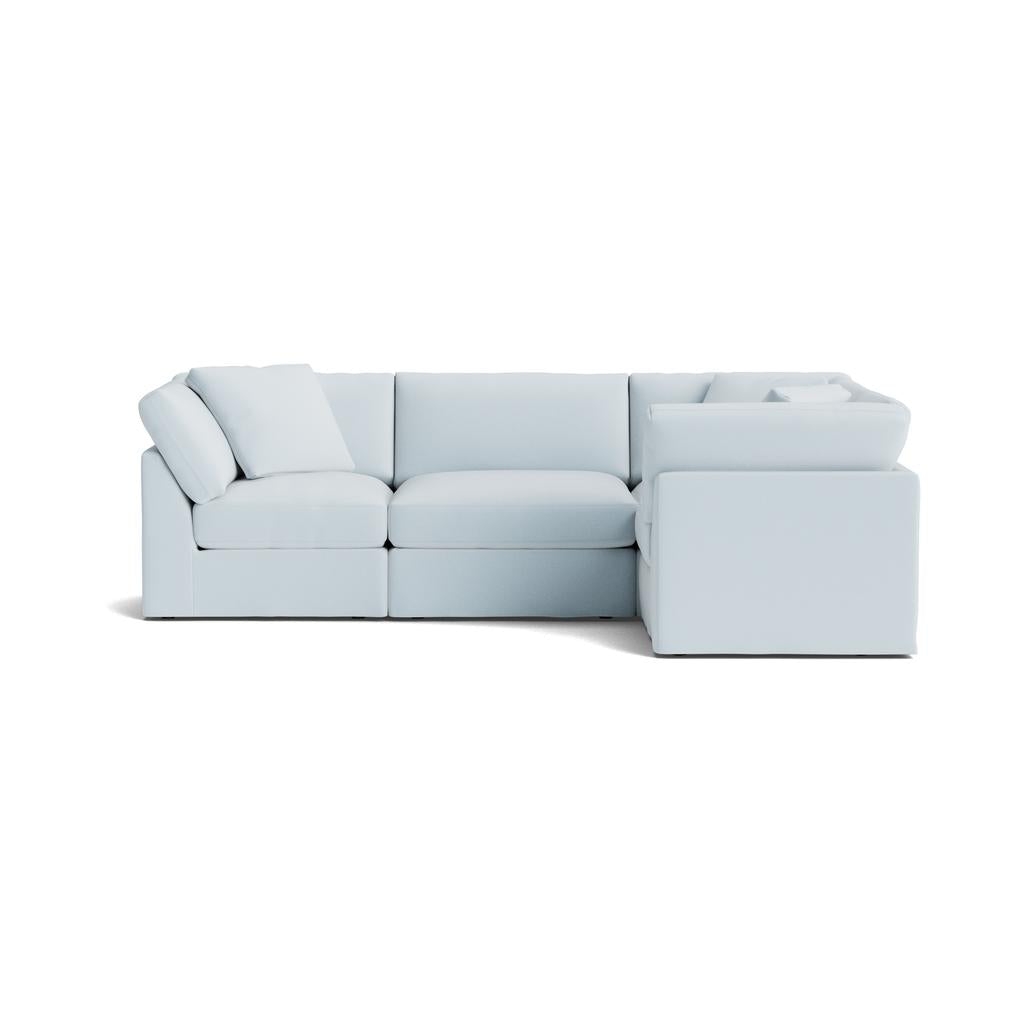 Get Together™ seccional modular de 4 piezas, cerrado, estándar, Cove