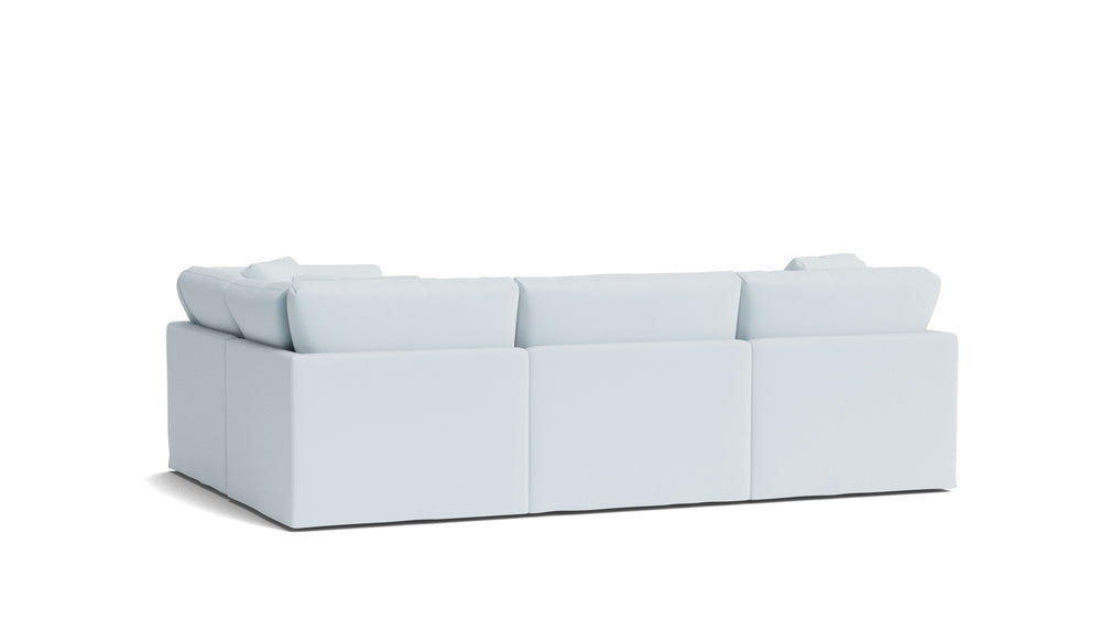 Get Together™ seccional modular de 4 piezas, cerrado, estándar, Cove