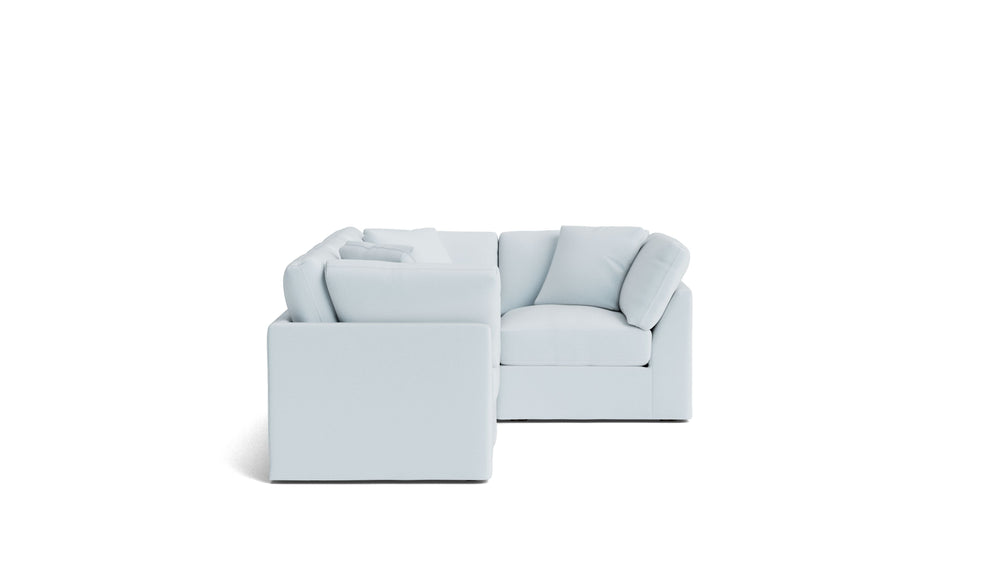 Get Together™ seccional modular de 4 piezas, cerrado, estándar, Cove