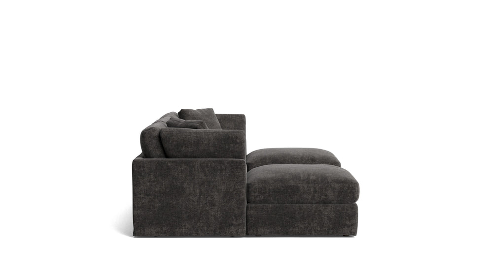 Get Together™ Seccional modular en U de 5 piezas, estándar, Trufa