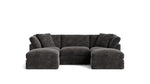 Get Together™ Seccional modular en U de 5 piezas, estándar, Trufa