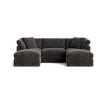 Get Together™ Seccional modular en U de 5 piezas, estándar, Trufa