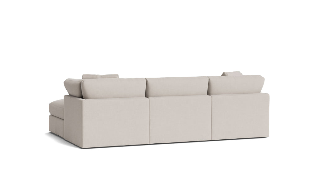 Get Together™ Seccional modular en U de 5 piezas, estándar, Arcilla
