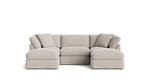 Get Together™ Seccional modular en U de 5 piezas, estándar, Arcilla